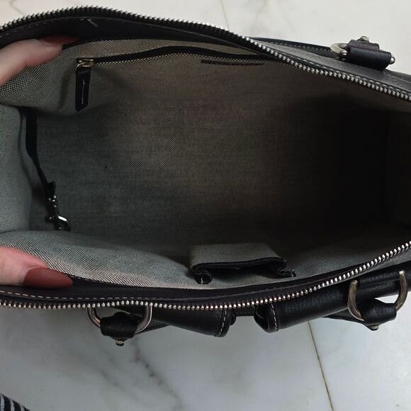 Dooney & Bourke Black Satchel Bag - Picture 4 of 4